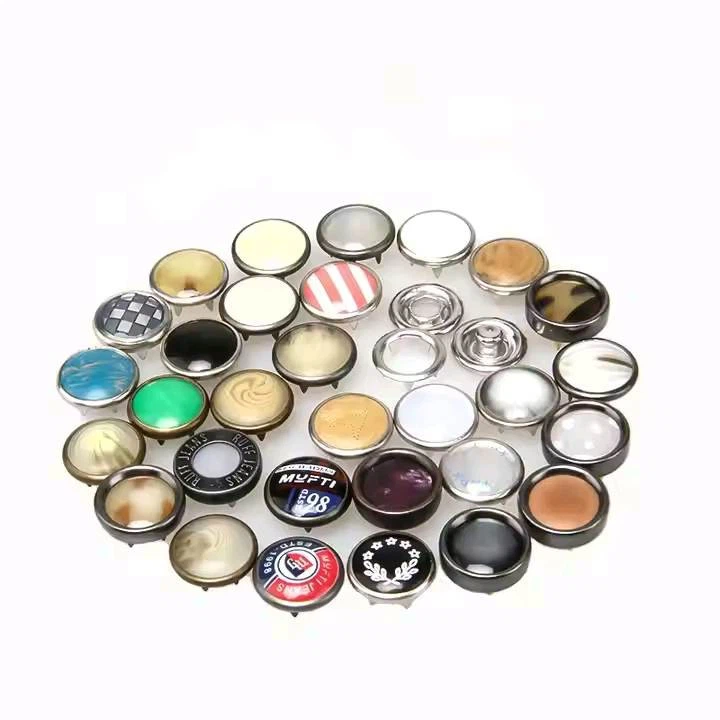 Colored Snap Buttons