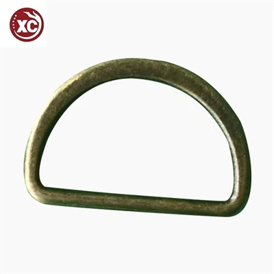 Anello a D in ottone